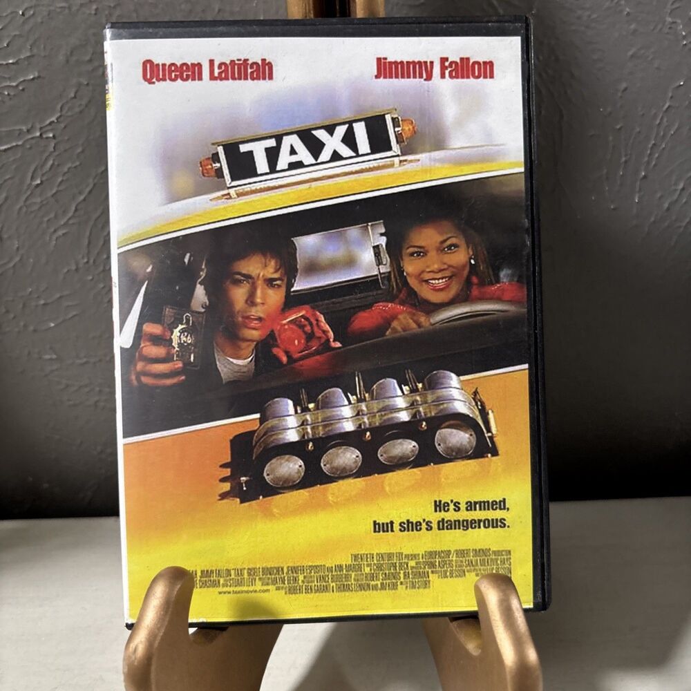 Taxi DVD 2005 Queen Latifah Jimmy Fallon